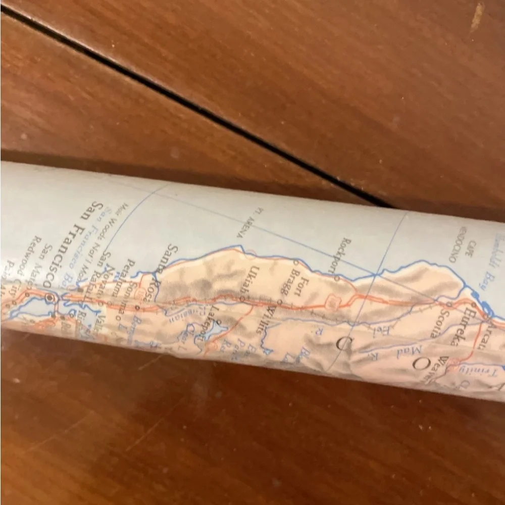 Rand McNally Red USA Wall Map